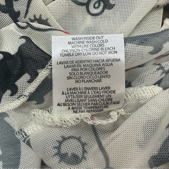 Betty Boop Sheer Mesh Top Size S/M - Picture 4 of 7